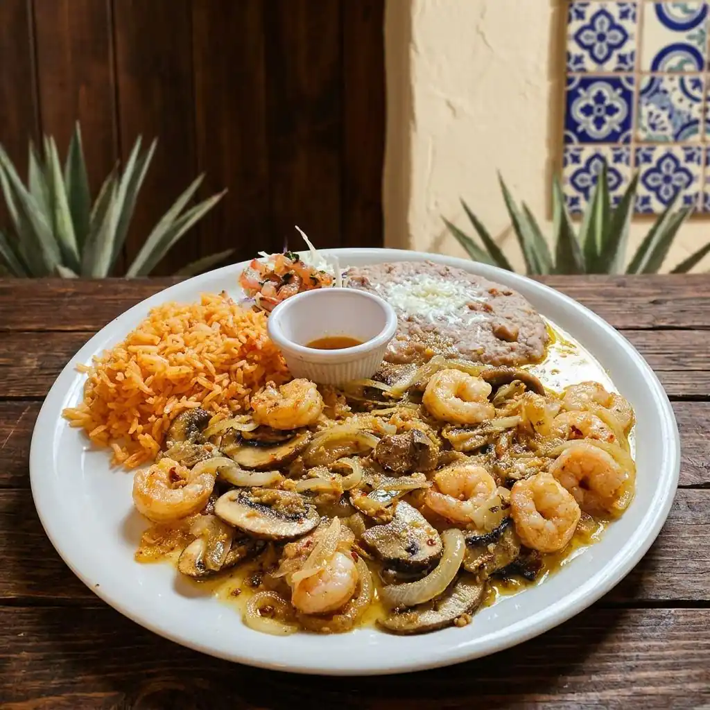 A dish from the El Agavero Mexican Grill kitchen