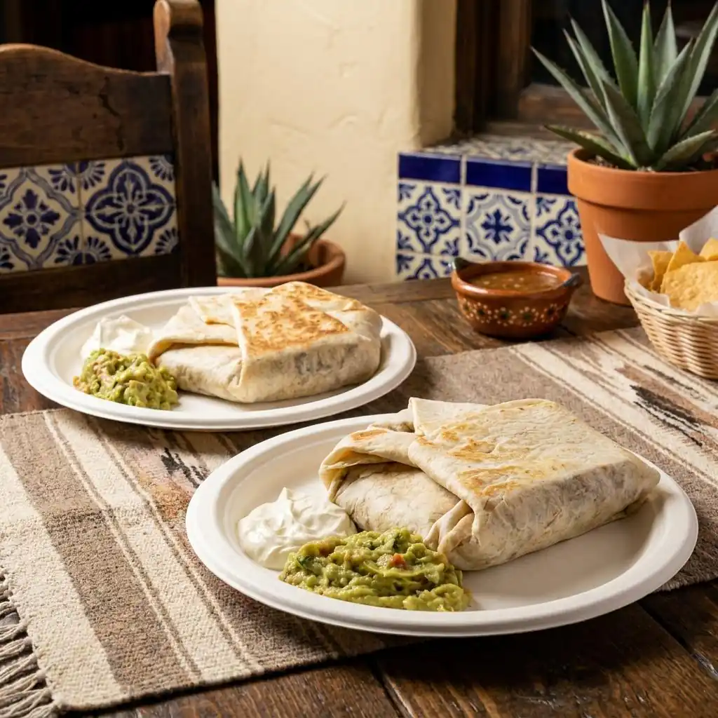 A dish from the El Agavero Mexican Grill kitchen