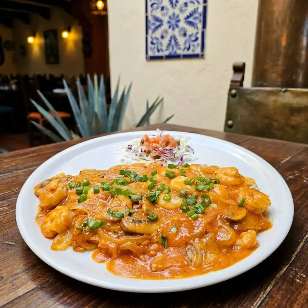 A dish from the El Agavero Mexican Grill kitchen