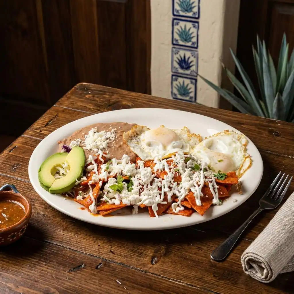 A dish from the El Agavero Mexican Grill kitchen