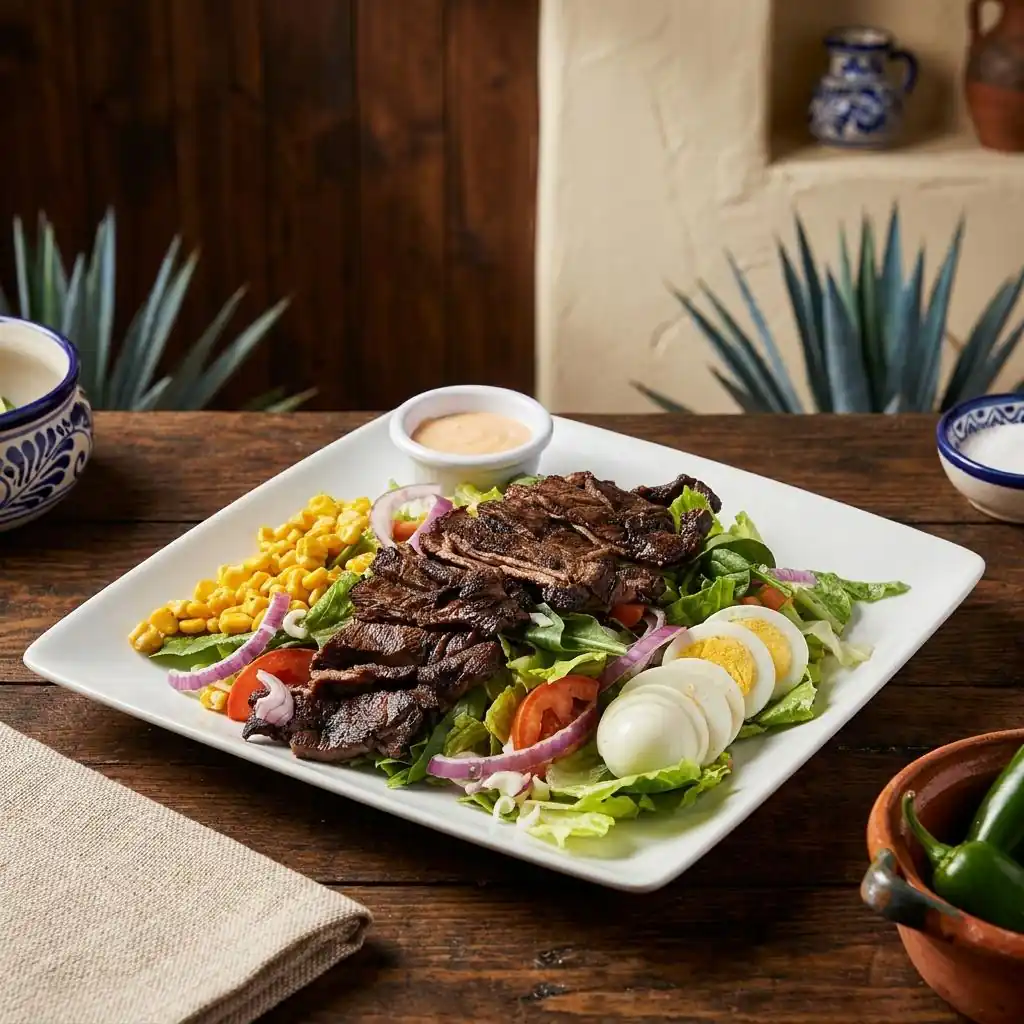 A dish from the El Agavero Mexican Grill kitchen
