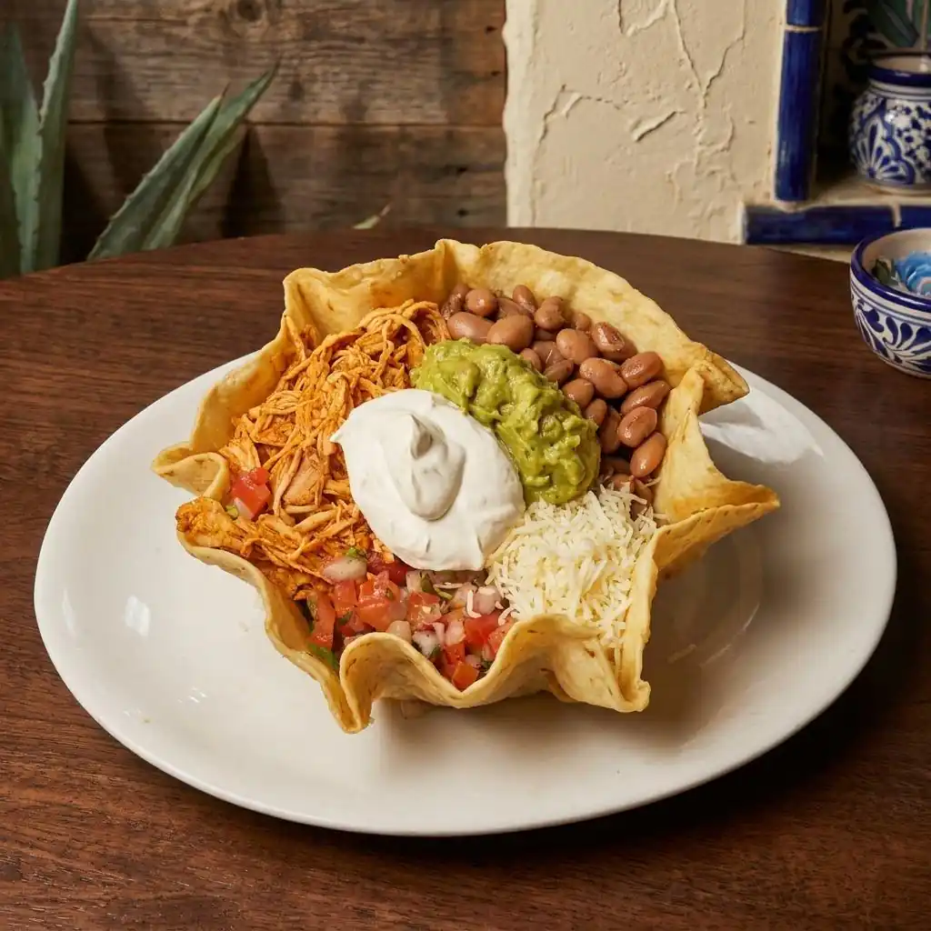 A dish from the El Agavero Mexican Grill kitchen