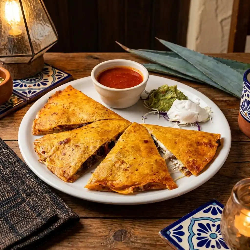 A dish from the El Agavero Mexican Grill kitchen