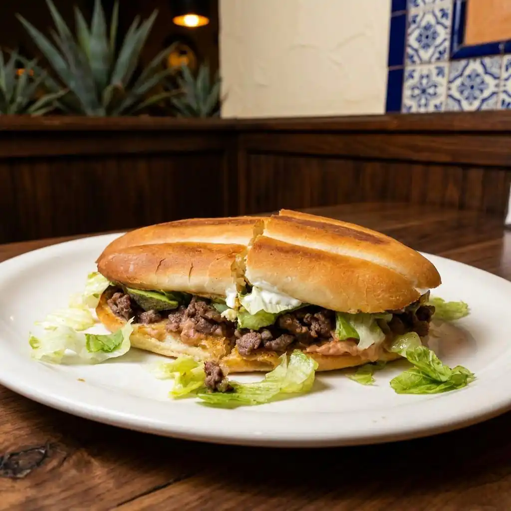 A dish from the El Agavero Mexican Grill kitchen